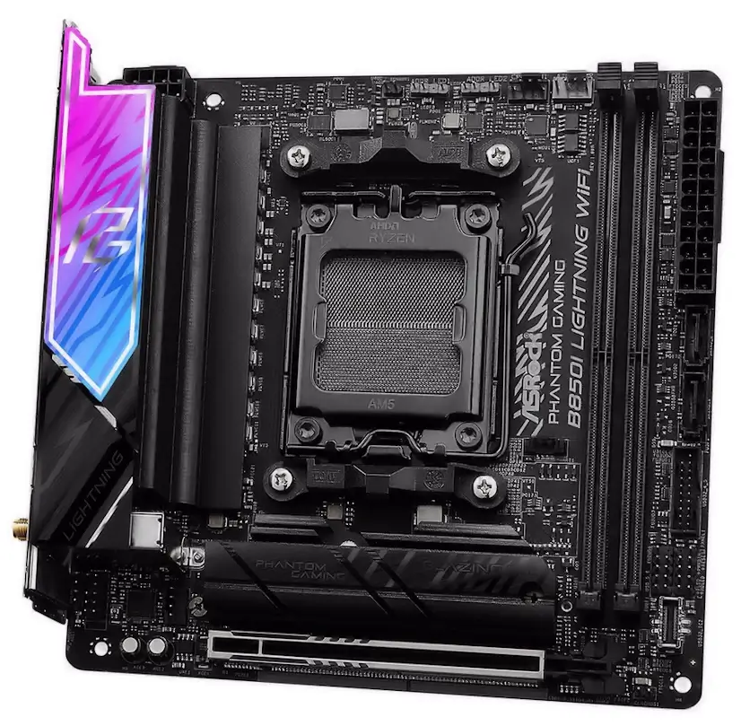 Montaje Placa Base ASRock B850I Lightning WIFI Rivas Vaciamadrid Rivas Vaciamadrid PC - Montaje Placa Base ASRock B850I Lightning WIFI Rivas Vaciamadrid
